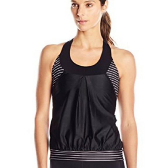 Moxie cycling layered racerback top Size Large - Picture 2 of 13